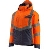 Werkjack - Fluorescerend - 100% Polyester - Ademend - Waterdicht - Winddicht