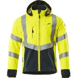 MASCOT® unisex Warnjacke Blackpool gelb, schwarzblau Größe 3XL