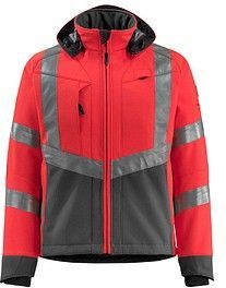 MASCOT® unisex Warnjacke Blackpool rot, anthrazit Größe M