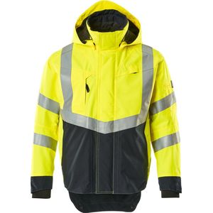 Mascot Safe Supreme Shell jas 15501-231 - hi-vis geel/donkermarine - 3XL