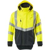 Mascot - Safe Supreme Shell Jas - Hi-Vis Rood/Donkeraantraciet - Duurzaam CORDURA®
