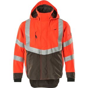 Mascot Safe Supreme Shell jas 15501-231 - hi-vis rood/donkerantraciet - L