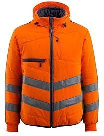 Mascot - 15515-249 - Jas Hi-Vis - Oranje/Donkermarine - Ademend en Waterafstotend