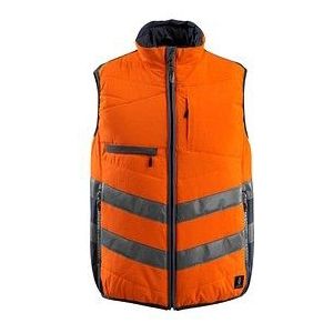 Mascot Safe Supreme Wintervest 15565-249 - hi-vis oranje/donkermarine - S