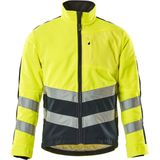 MASCOT® unisex Warnjacke SHEFFIELD gelb, schwarzblau Größe M