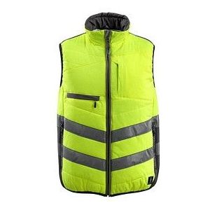 MASCOT® unisex Warnweste Grimsby  warngelb, anthrazit Größe L