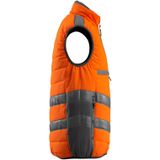 MASCOT® unisex Warnweste Grimsby  warnorange, anthrazit Größe 4XL