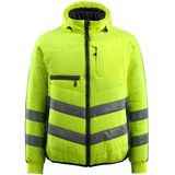 Mascot - 15515-249 - Jas - Geel/Donkermarine - Hi-Vis, Ademend, Winddicht, Waterafstotend