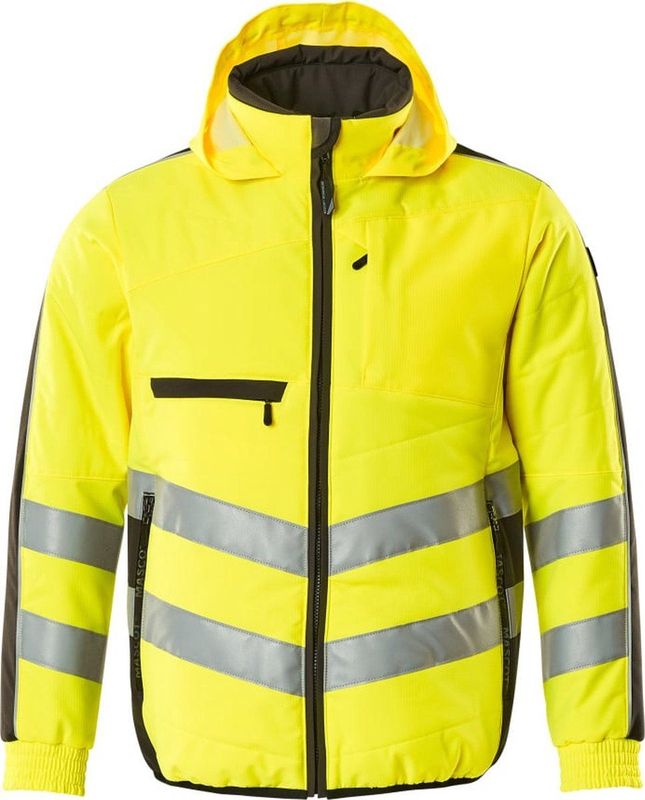 MASCOT® unisex Warnjacke Dartford  warngelb, anthrazit Größe 4XL