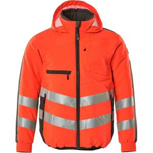 Mascot 15515-249 Jas Hi-Vis Rood - Donkerantraciet - Werkjas