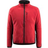 Mascot Unique Fleece jas 16003-302 - Rood/Zwart