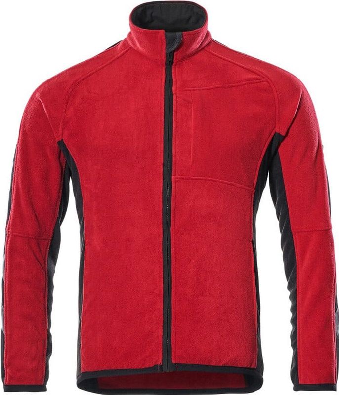 Mascot Unique Fleece jas 16003-302 - Rood/Zwart