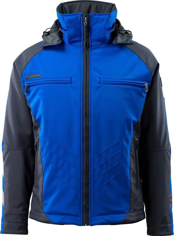 MASCOT® Herren Softshelljacke "DARMSTADT" Unique kornblau, schwarz Größe L