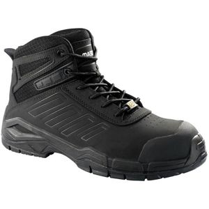 Mascot - F0114-937 - Veiligheidsschoenen - Zwart - Metaalvrij - Waterafstotend - TPU neusbescherming - Anti-perforatiezool