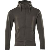 Mascot Crossover Capuchontrui - Donkerantraciet - Gekamd Katoen