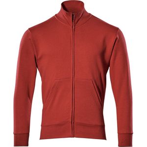 Mascot - Crossover Sweatshirt - Rood - Katoen/Polyester - Met Rits