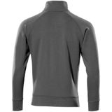 Mascot Crossover Sweatshirt met korte rits 50611-971 - donkerantraciet