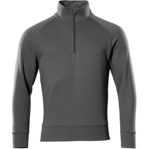Mascot Crossover Sweatshirt met korte rits 50611-971 - donkerantraciet