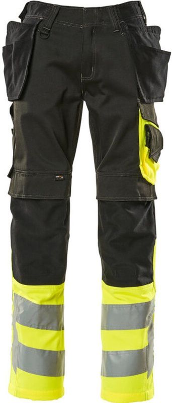 Werkbroek - Donker - Polyester/Katoen - Slijtvaste Kniezakken