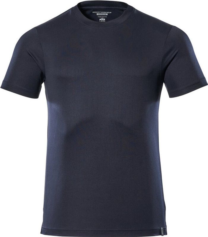 T-shirt - Zwart - 100% Polyester - Sneldrogend - Comfortabele Pasvorm