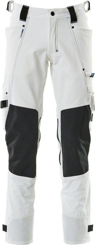 Mascot Advanced Broek met kniezakken 17079-311 - Wit