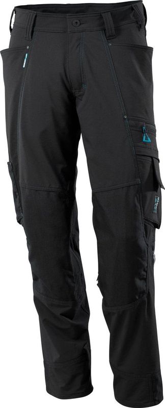 Mascot Advanced Broek met kniezakken 17179-311 - Zwart