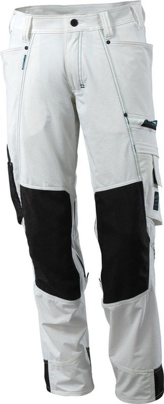 Mascot Advanced Broek met kniezakken 17179-311 - Wit