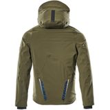 MASCOT® Herren Regenjacke Advanced grün Größe S