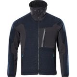 Mascot - Advanced - Gebreid Jas Met Rits - Donkermarine/Zwart