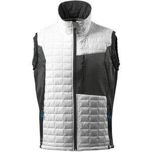 Mascot - Advanced Thermobodywarmer - Wit/Donkerantraciet - Werkjas