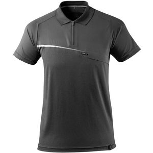 Mascot - Advanced Poloshirt - Donkerantraciet - Polyester/Elastaan - Met Borstzak