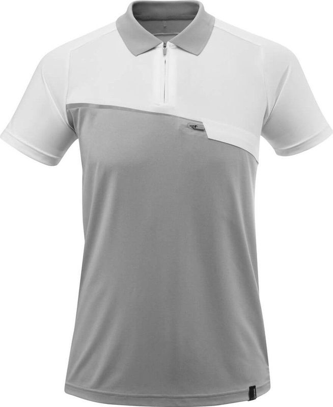 Poloshirt - Zwart - 92% Polyester/8% Elastaan - Antibacterieel