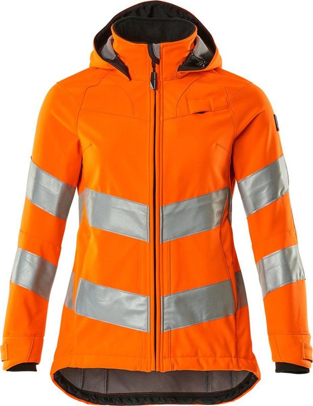 Mascot - Safe Supreme Softshell Jas - Hi-Vis Oranje - 100% Polyester