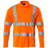 Longsleeve - Fluorescerend - Katoen/Polyester - Met Reflectiestrepen