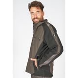 MASCOT® Herren Softshelljacke DRESDEN dunkelanthrazit, schwarz Größe S