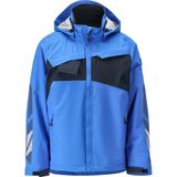 Mascot - 18035-249 Winterjas - Helder Blauw/Donkermarine - Lichtgewicht Materiaal - Ademend, Wind- en Waterdicht