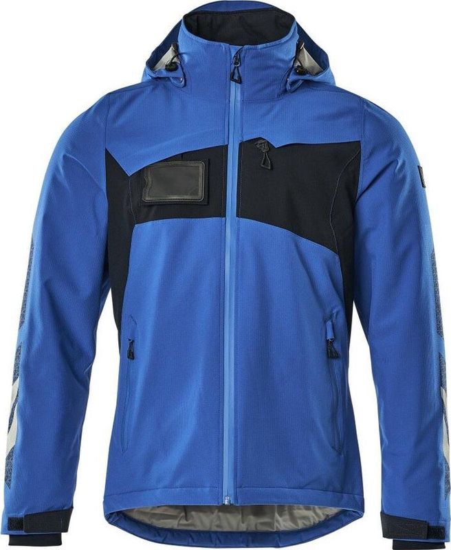 Mascot - 18035-249 Winterjas - Helder Blauw/Donkermarine - Lichtgewicht Materiaal - Ademend, Wind- en Waterdicht