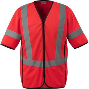 Mascot Safe Supreme Veiligheidshesje 50216-310 - Hi-Vis rood - 4XL