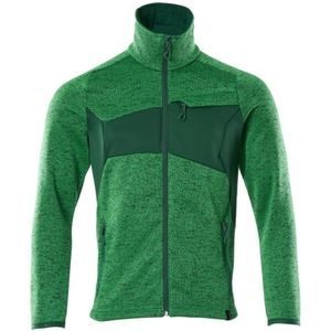 Mascot Accelerate Gebreide trui met rits 18105-951 - helder groen/groen - S
