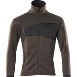 Mascot - Accelerate - Gebreide Trui met Rits - Donkerantraciet/Zwart - 100% Polyester