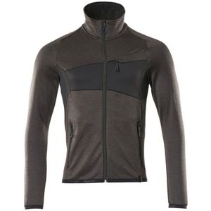 Mascot - Accelerate - Fleecetrui - Donkerantraciet/Zwart - Met Rits