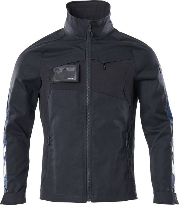 Mascot - 18509-442 Werkjas - Donkermarine - Polyester/Katoen - Met Rits