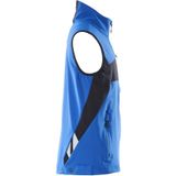 Mascot - Accelerate - Bodywarmer - Helder Blauw/Donkermarine - Waterafstotend, 88% Polyester, Reflectieaccenten