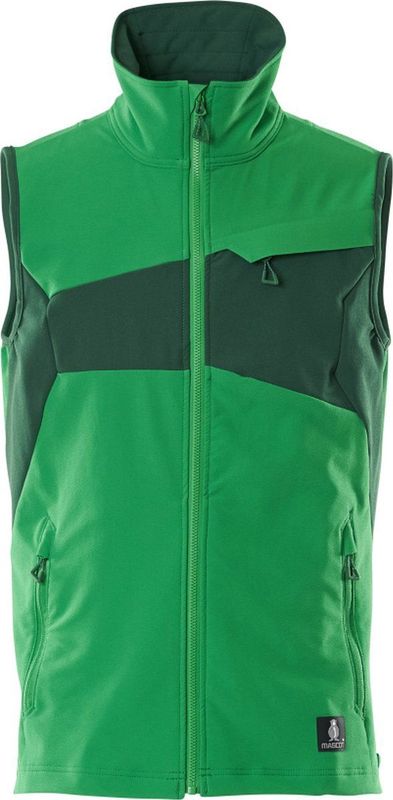 Mascot - 18365-511 - Bodywarmer - Helder Groen - Waterafstotend - ULTIMATE STRETCH