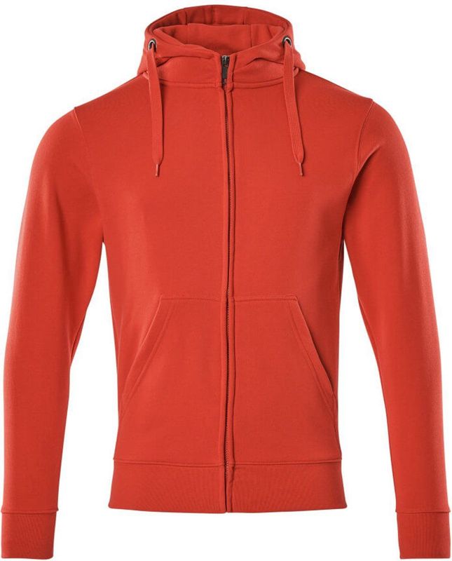 Basic - Hoodie - Gekamd Katoen - Zacht - Capuchon - Deelbare Rits