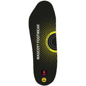 Footwear Einlegesohle maximale Fußwölbestütze Gr. 48 schwarz - Mascot