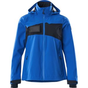 Mascot - Accelerate Shell Jas - Helder Blauw/Donkermarine - 100% Polyester - Ademend en Waterdicht