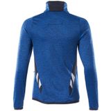Mascot 18153-316 Dames Fleecetrui met rits Helder Blauw/Donkermarine maat 2XL