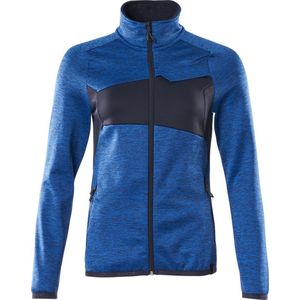 Mascot 18153-316 Dames Fleecetrui met rits Helder Blauw/Donkermarine maat 2XL