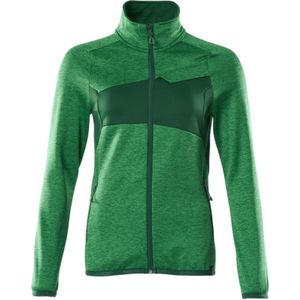 Mascot Accelerate Fleecetrui met rits 18153-316 - helder groen/groen - 3XL